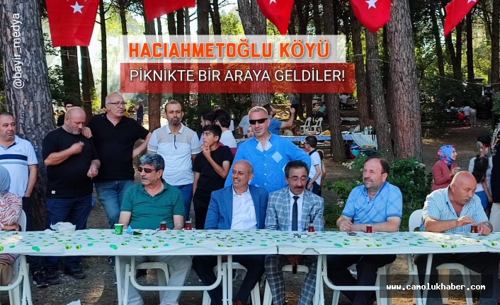 Hacıahmetoğlu Köyünden Festival Tadında Piknik!