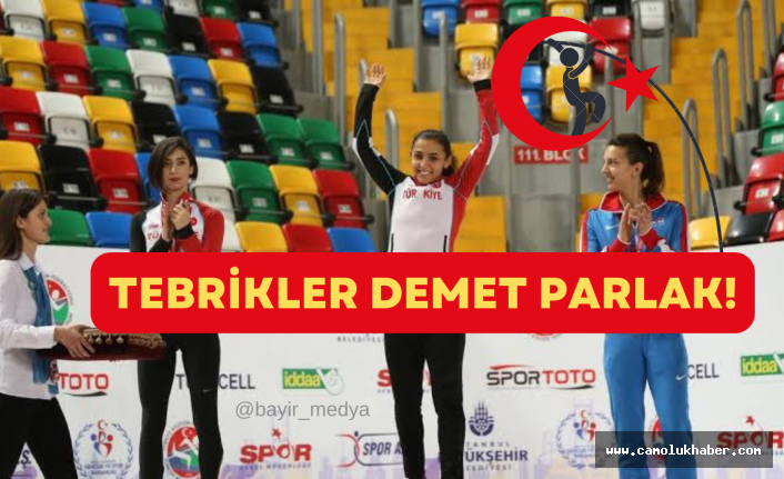 Vadinin Gururu Türkiye'nin Altın Sporcusu Demet Parlak Adını Tarihe Yazdırdı.