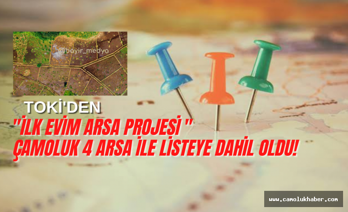 "İlk Evim İlk Arsam Projesi" Çamoluk 4 Arsa ile listede!
