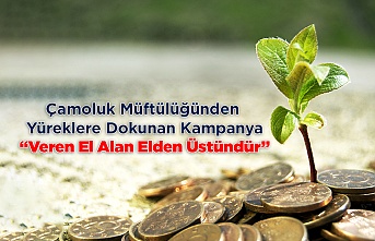 Çamoluk Müftülüğünden Yüreklere Dokunan Kampanya  “Veren El Alan Elden Üstündür”