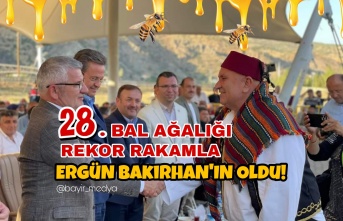 28'inci Bal Ağalığı Rekor Rakamla Ergün Bakırhan'ın Oldu!