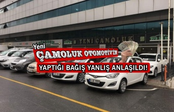 Yeni Çamoluk Otomotiv'in Yaptığı Bağış Yanlış Anlaşıldı!