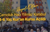 Çamoluk Hacı Yılmaz Karabul 4-6 Yaş Kur'an Kursu Hizmete Açıldı