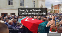 Şampiyon Boksör Memleketi Ata Toprağı Alucra'da Ebediyete Uğurlandı!