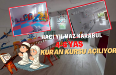 Hacı Yılmaz Karabul 4-6 Yaş Kur'an Kursu Açılıyor!
