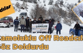 Çamoluk'ta bir ilk! Çamoluk'ta off Road...