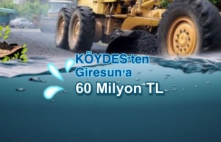 KÖYDES’ten Giresun İlçelerine 60 Milyon TL Ödenek!
