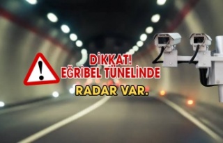 Dikkat! Eğribel Tünelinde Radar Var! Hız Sınırı...