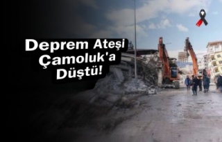 Deprem Ateşi Çamoluk'a Düştü!
