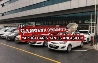 Yeni Çamoluk Otomotiv'in Yaptığı Bağış...