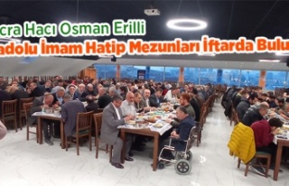 Alucra H. Osman Erilli İmama Hatip Mezunları İftarda...