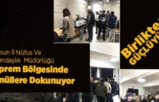 Giresun İl Nüfus ve Vatandaşlık Personeli Deprem...