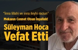 Süleyman Kor Hoca Vefat Etti