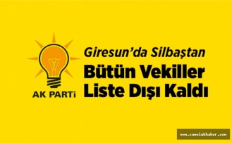 Akparti Giresun Milletvekilleri Liste Dışı Kaldı