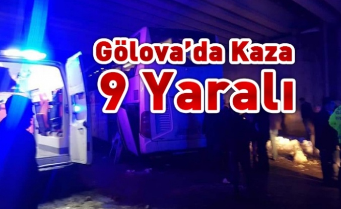 Gölova'da Kaza 9 Yaralı