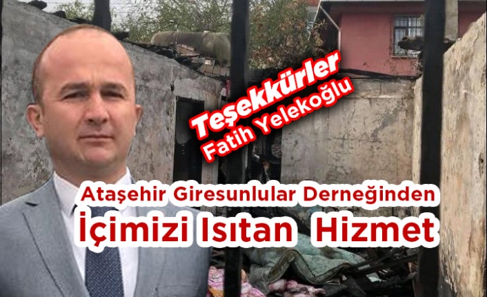 Şefkat Eli Ataşehir'den Uzandı