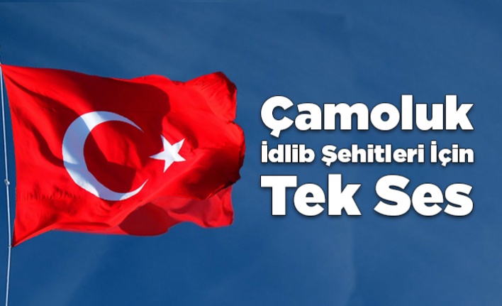 Çamoluk İdlib Şehitleri İçin Tek Ses