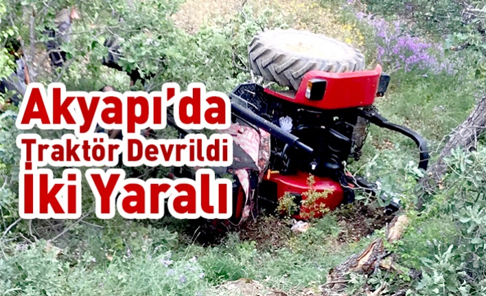 Akyapı'da Kaza 2 Yaralı