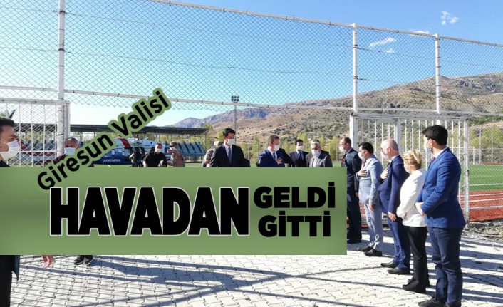 Vali Havadan Geldi Havadan Gitti