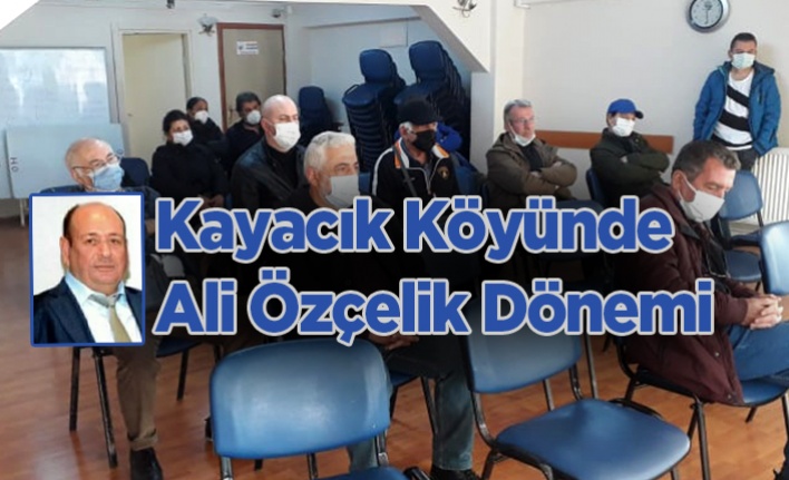 Kayacık Derneğinde Ali Özçelik Dönemi