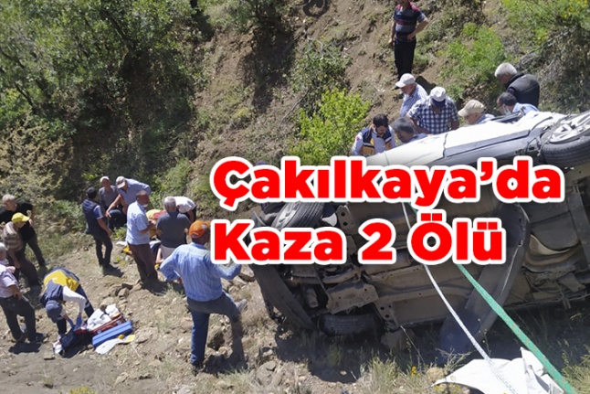 Çakılkaya'da Feci Kaza 2 Ölü 2 Yaralı