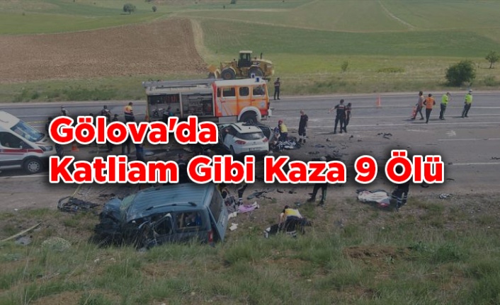 Gölova'da Katliam Gibi kaza 9 Ölü