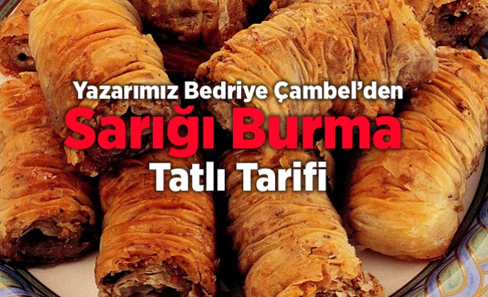 Sarığı Burma Tatlısı