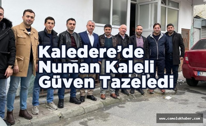 Kaledere Köyü Numan Kaleli İle Devam