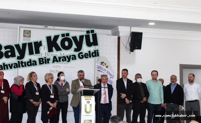 Bayır Köyü Kahvaltıda Bir Araya Geldi