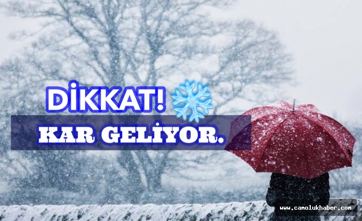 Tam Bitti Derken Kar Geri Geliyor!