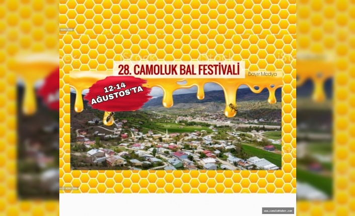 Çamoluk 10-14 Ağustos'ta Yapılacak Bal Festivali ve Balerex Fuarına Hazırlanıyor!