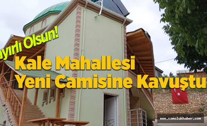 Kale Mahallesi Yeni Camisine Kavuştu.