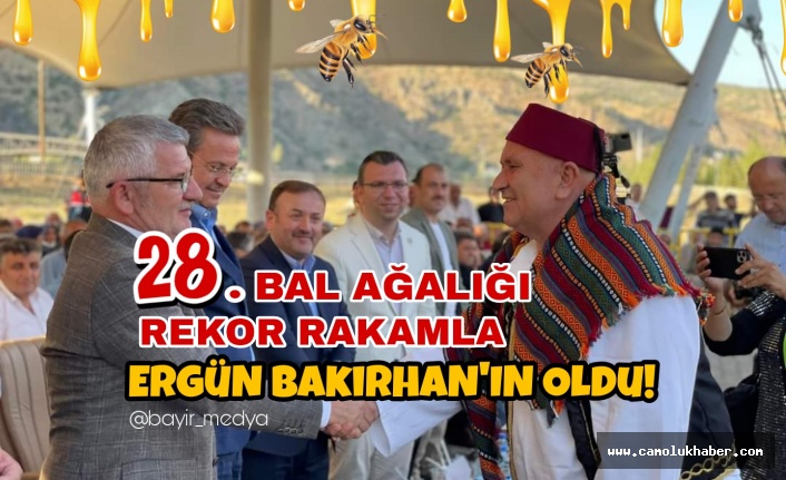 28'inci Bal Ağalığı Rekor Rakamla Ergün Bakırhan'ın Oldu!