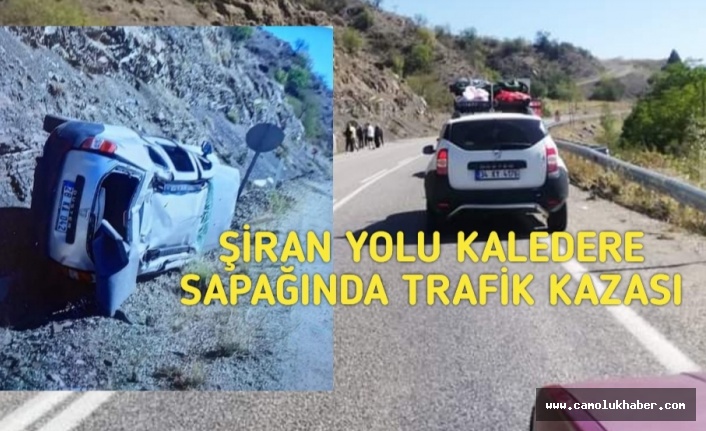 Taştan Kaçtı Kaza Yaptı!