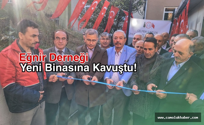 Eğnir Köyü, Yeni Dernek Binasına Kavuştu!