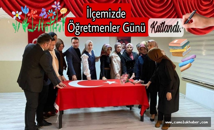 İlçemizde Öğretmenler Günü Kutlandı.