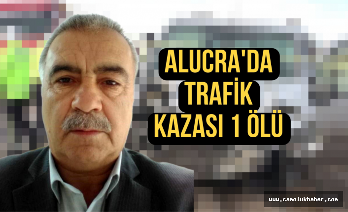 Alucra'da Trafik Kazası 1 Ölü