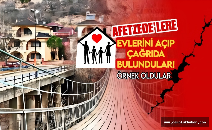 Çamoluk'ta Vatandaşlar Evlerini Afetzede'lere Açarak Çağrıda Bulundular!