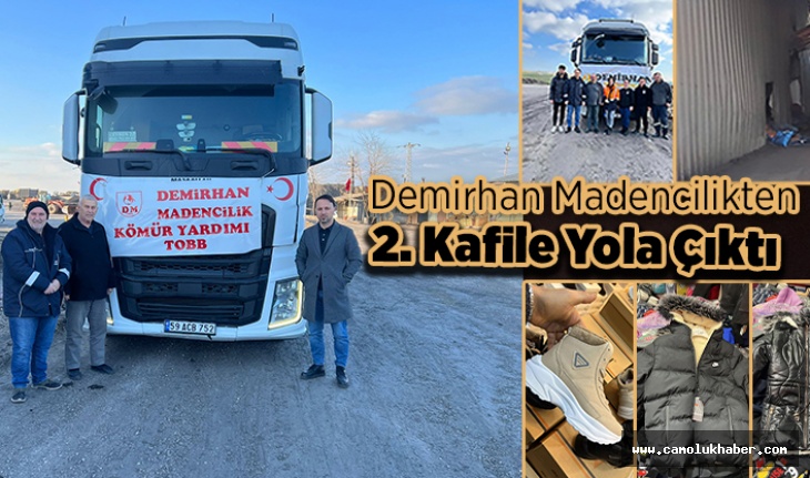 Demirhan Madencilik'ten 2. Kafile Yola Çıktı