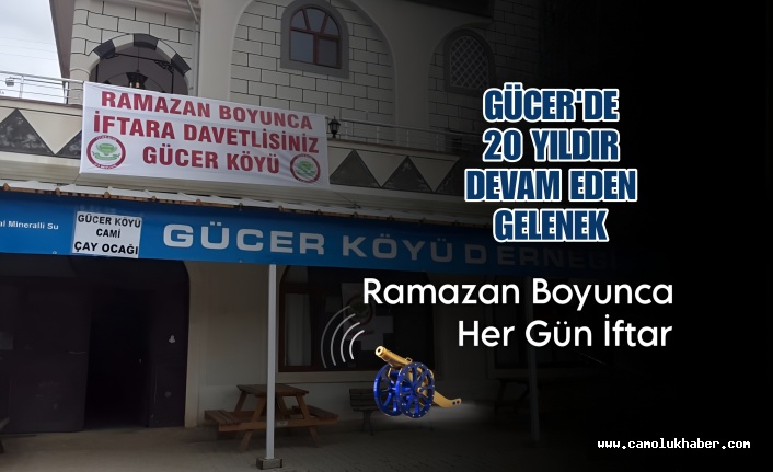 Gücer Derneğinden Ramazan Boyunca İftar. Bayramın 2'inci Sabahı ise...