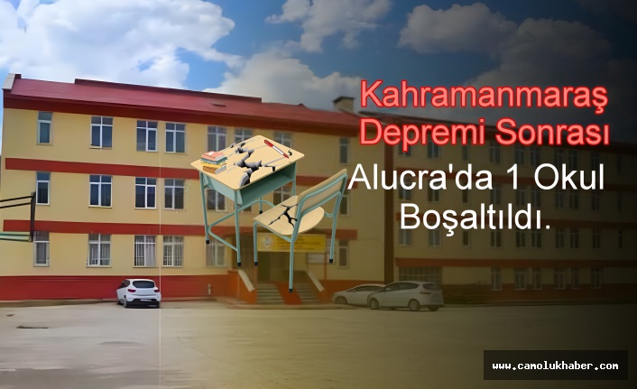 Alucra'da Riskli Bulunan Okul Boşaltıldı!