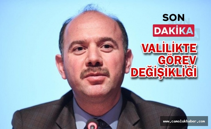 Giresun Valiliğinde Görev Değişikliği!