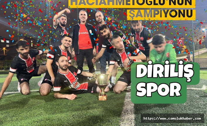 Hacıahmetoğlu'nun Şampiyonu Diriliş Spor!