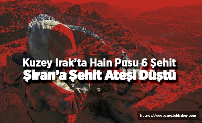 Şiran'a Şehit Ateşi Düştü