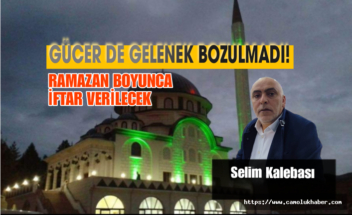 Gücer'de Gelenek Bozulmadı !