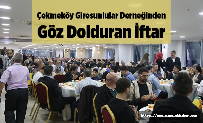 Çekmeköy Giresunlular Derneği'nden Birlik ve Beraberlik Dolu İftar