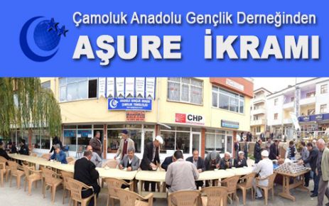 AGD Çamoluk'ta Aşure İkram Etti