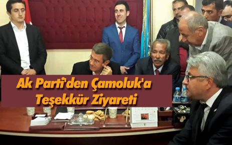 Ak Parti'den Çamoluk'a Teşekkür Ziyareti