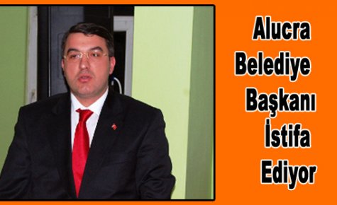 Alucra Belediye Başkanı İstifa Ediyor.