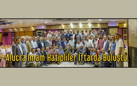 Alucra İmam Hatipliler İftarda Buluştu.